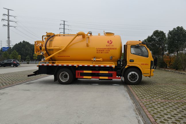 東風福瑞卡2方水6方污清洗吸污車