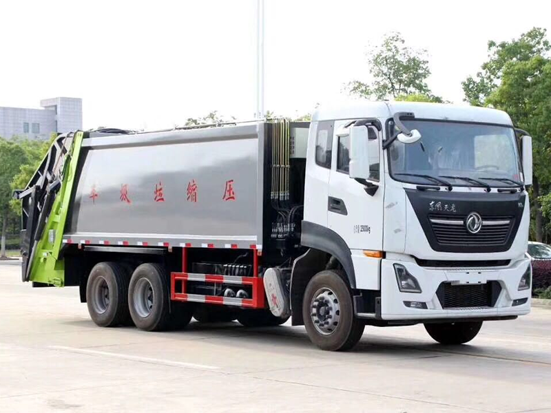 東風(fēng)后八輪壓縮垃圾車(chē)