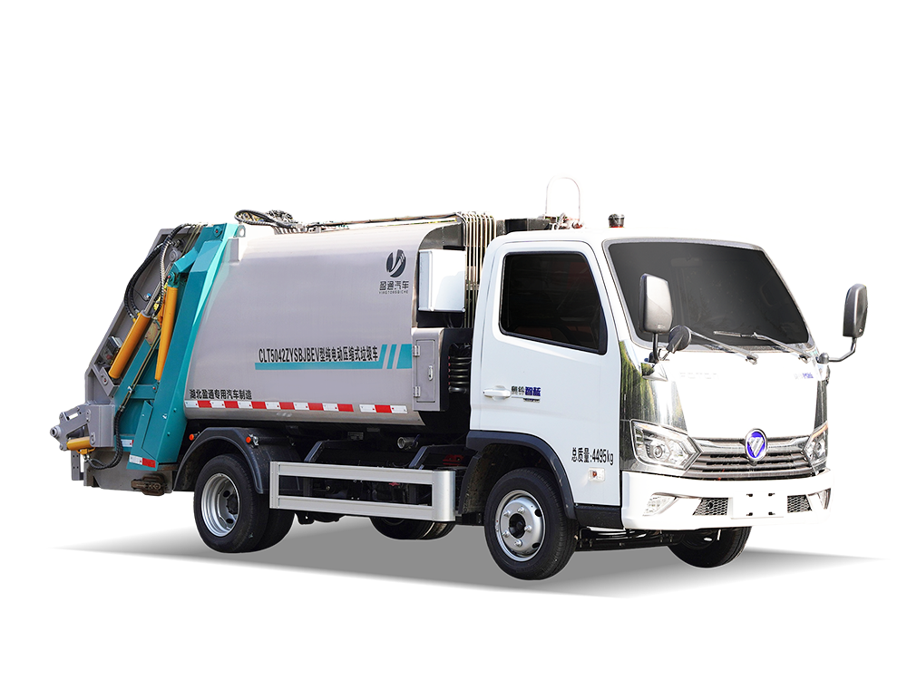 CLT5042ZYSBJBEV型純電動壓縮式垃圾車 奧鈴智藍