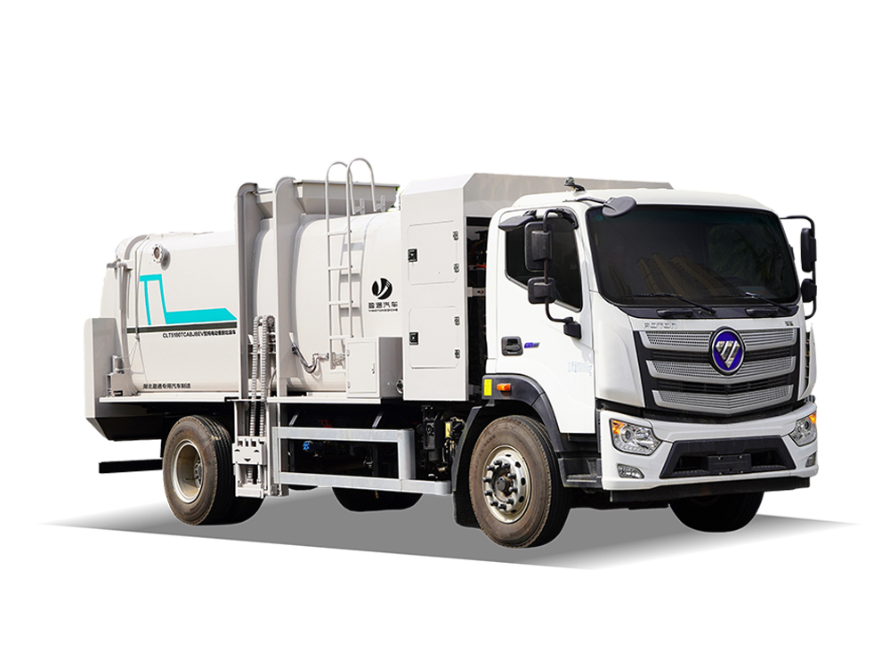 CLT5180TCABJBEV型純電動餐廚垃圾車 智藍